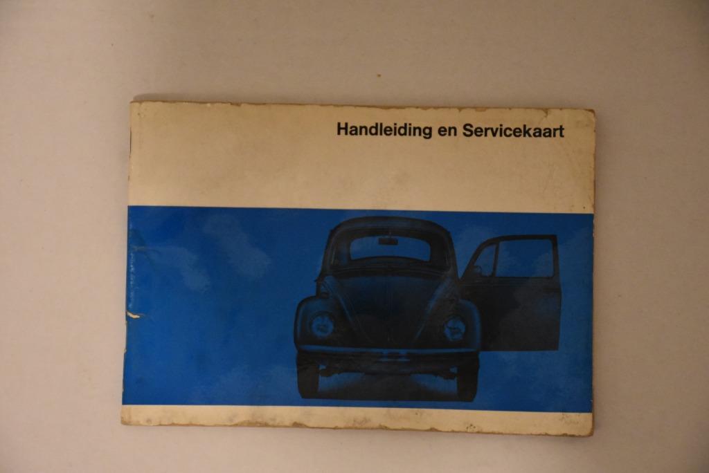 Handleiding VW Kever 1968, Ophalen of Verzenden
