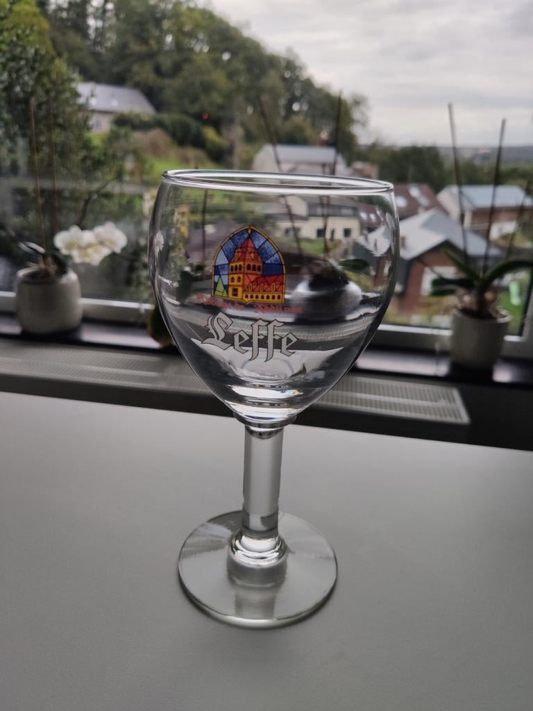 Verre Leffe, Collections, Marques de bière, Enlèvement, Comme neuf, Leffe