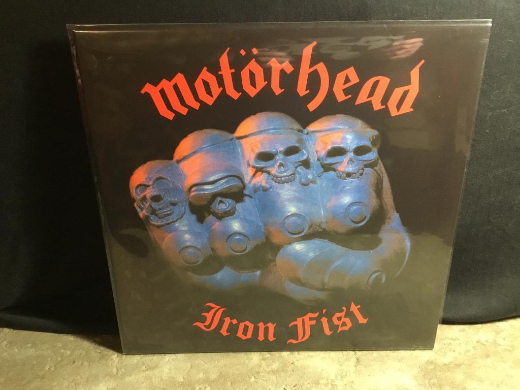 Vinyl lp motorhead iron fist, Cd's en Dvd's, Vinyl | Hardrock en Metal, Ophalen of Verzenden, Zo goed als nieuw