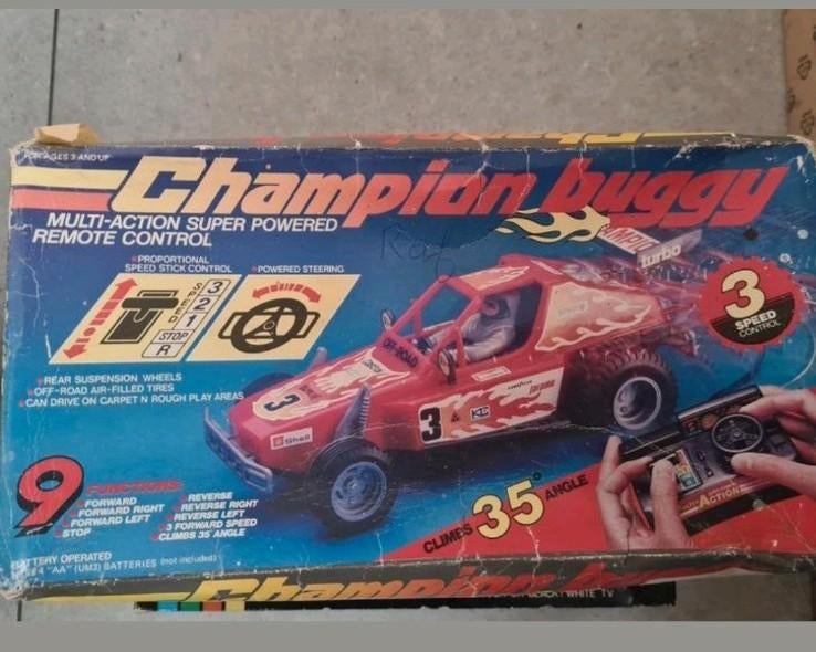 Jaren 80 Chapion Buggy
Werkende staat, Verzamelen, Ophalen of Verzenden, Zo goed als nieuw