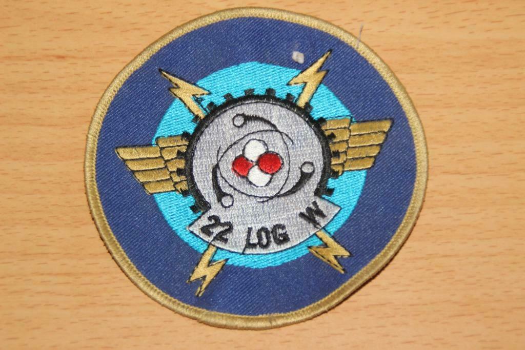 ABL-patch "22 Log Wing", Verzamelen, Militaria | Algemeen, Luchtmacht, Embleem of Badge, Verzenden