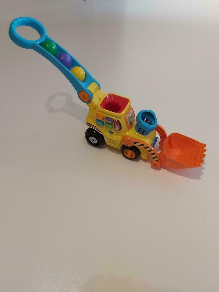 vtech bulldozer, Ophalen of Verzenden, Zo goed als nieuw