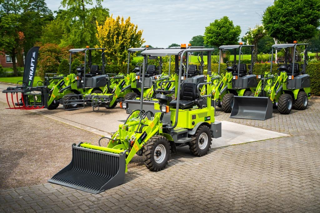 E-kraft E400 shovel 100% elektrisch, Ophalen, Wiellader of Shovel