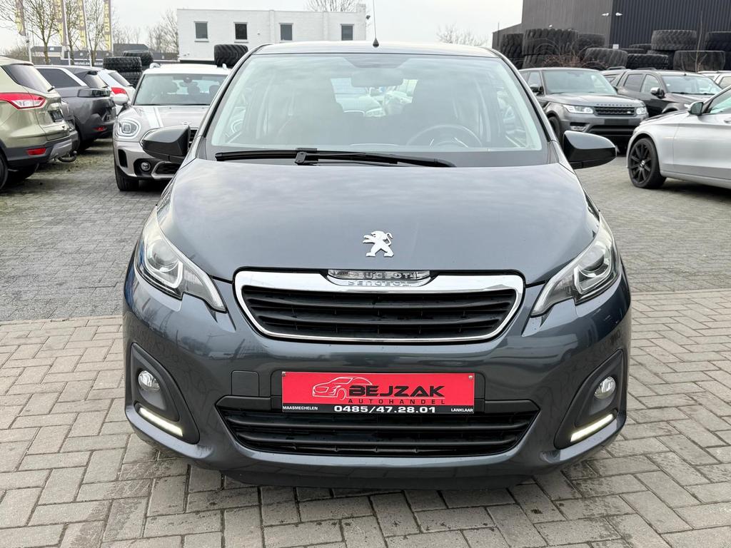 Peugeot 108 1.0i 2016 1jaar garantie, Auto's, Leder, Bedrijf, Onderhoudsboekje, Airbags