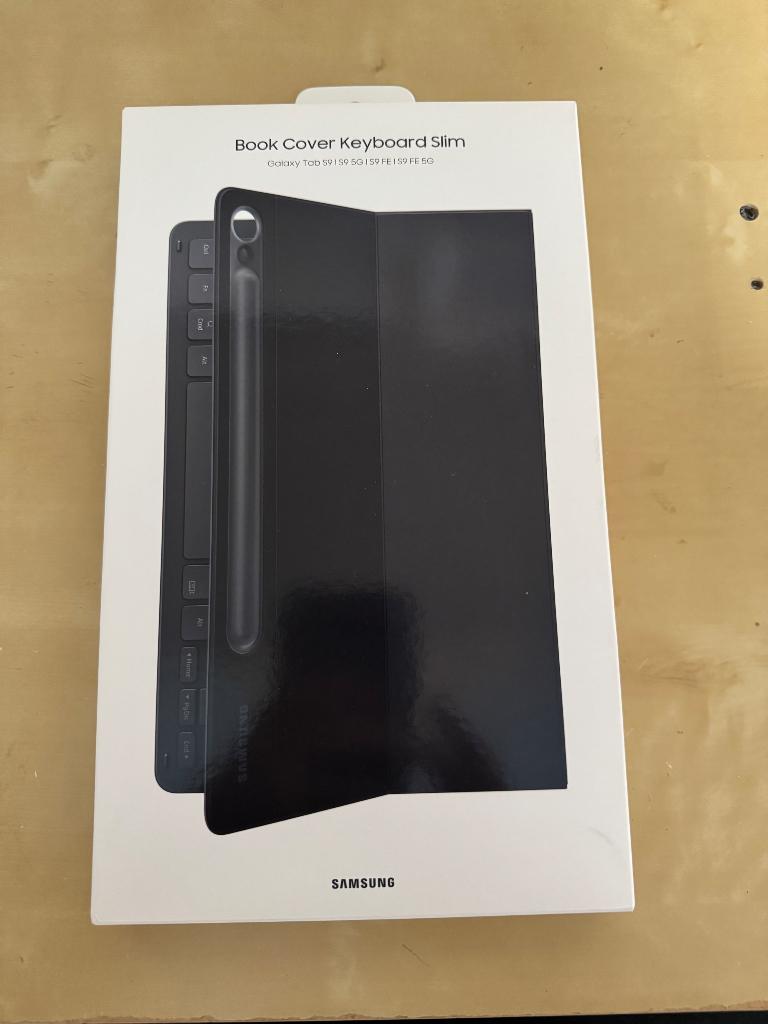 Book Cover Keyboard Slim Galaxy Tab S9 | S9 FE, Neuf, Enlèvement, S9, Samsung