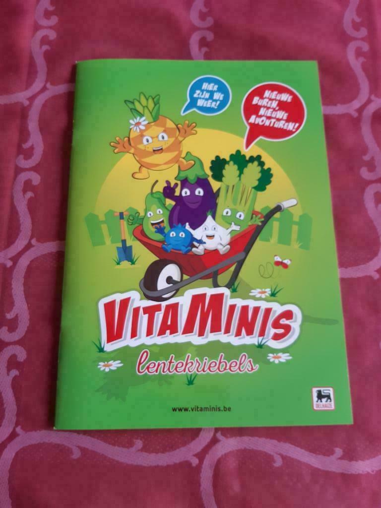 Album Delhaize Vitaminis - volledig, Verzamelen, Overige supermarkten, Ophalen of Verzenden