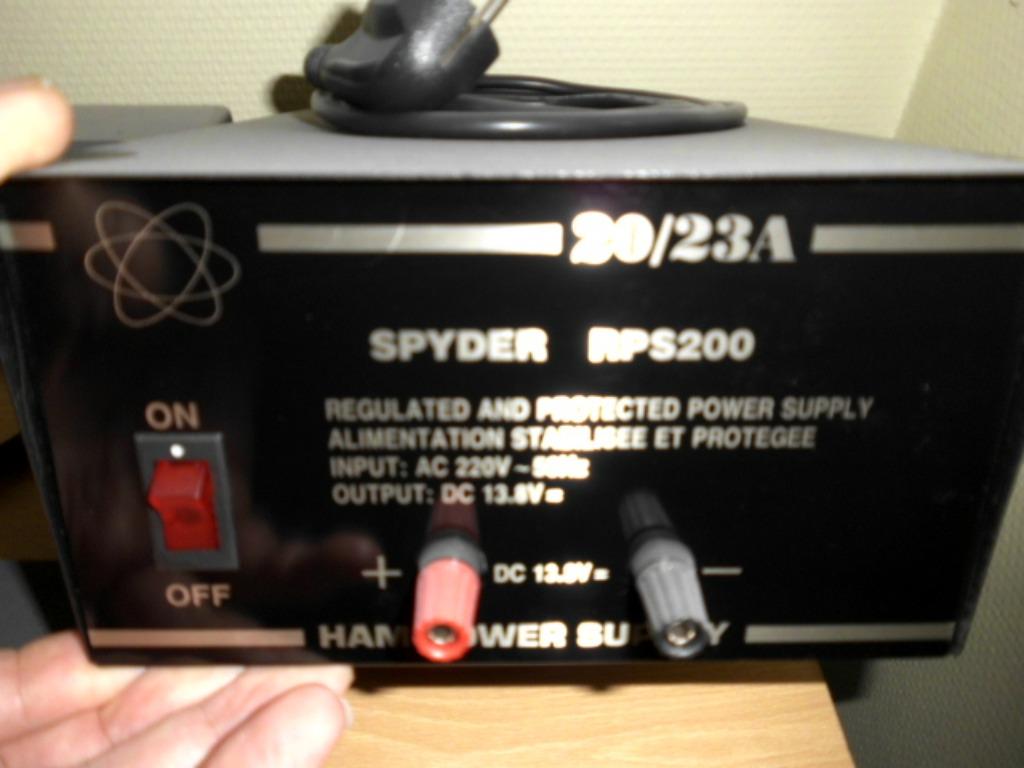 Electrische voeding merk Spyder, Télécoms, Enlèvement, Comme neuf