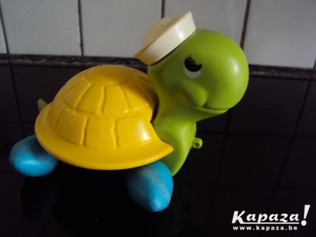 fisher price,lief schildpadje met wiebelpootjes,kwispel...., Ophalen of Verzenden, Gebruikt