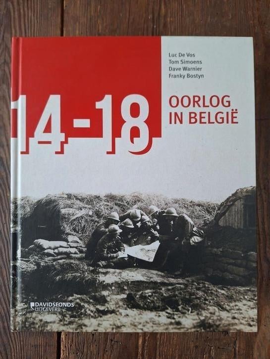 Luc De Vos - 14-18 ans, Enlèvement ou Envoi, Comme neuf, Luc De Vos; Tom Simoens; Dave Warnier; Franky Bostyn