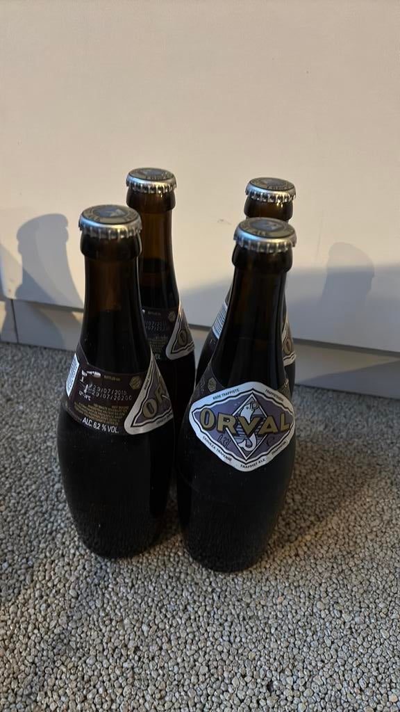 4 Orval 2015 - 10 ans, Ophalen of Verzenden, Flesje(s)