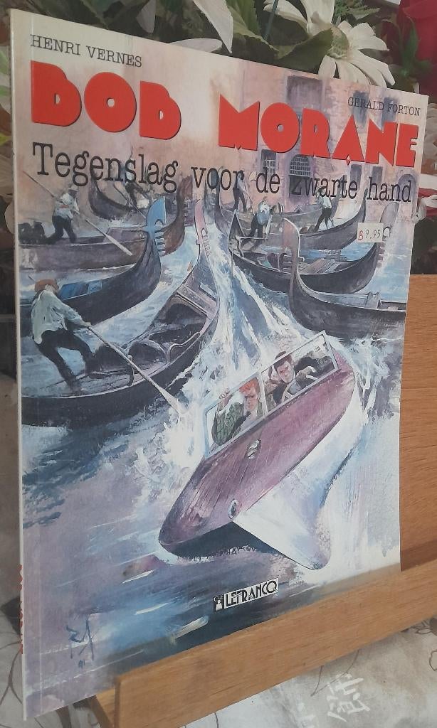 Bob Morane nr 7 tegenslag voor de zwarte hand, Livres, Henri Vernes  gerald Forton, Une BD, Comme neuf, Envoi