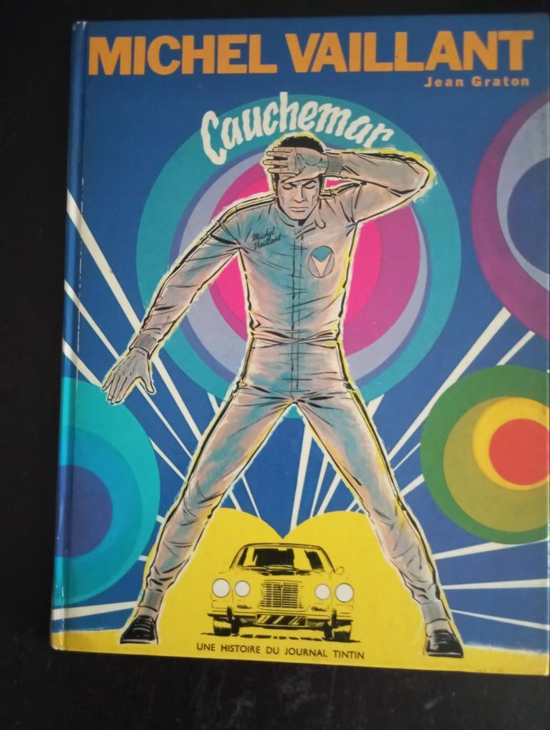 Michel Vaillant. Cauchemar. 1973 Lombard, Enlèvement ou Envoi, Utilisé