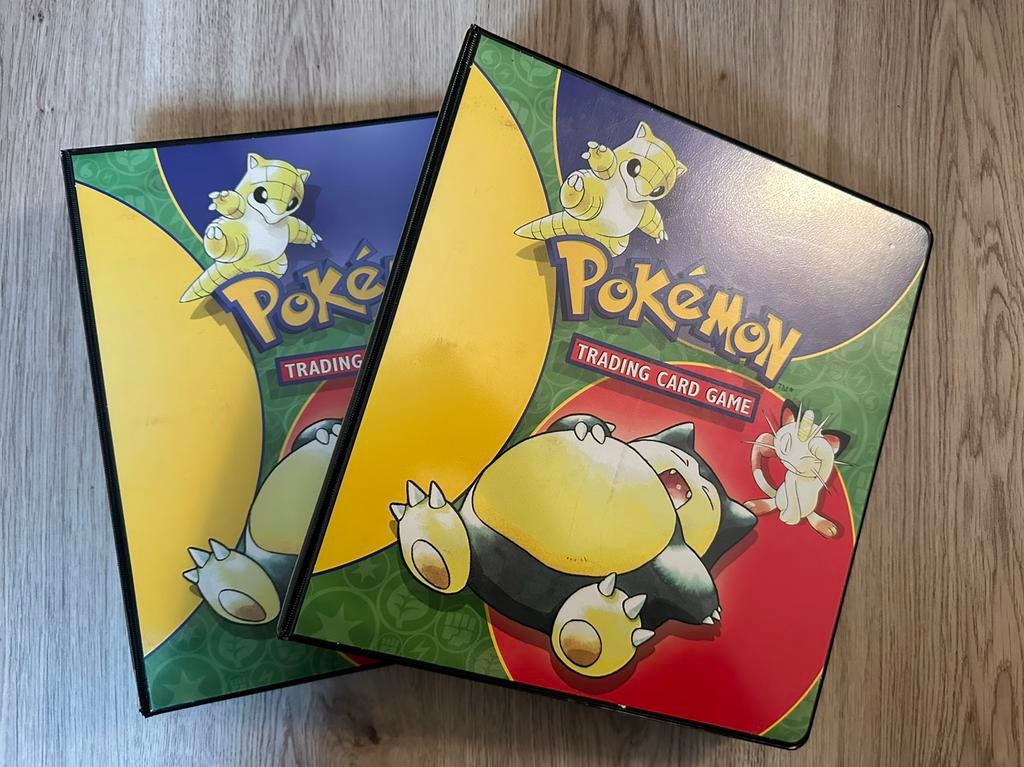 2x Vintage Pokémon Binders, Ophalen of Verzenden, Gebruikt, Boek of Catalogus