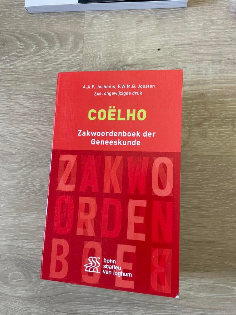 Zakwoordenboek der geneeskunde, Boeken, Ophalen of Verzenden, Zo goed als nieuw