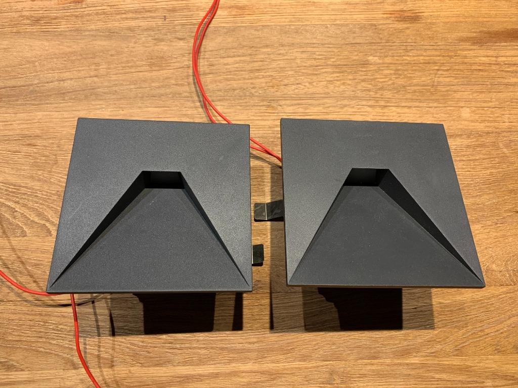 Deltalight Logic W S wandarmaturen zwart LED te koop. ZGAN!, Ophalen of Verzenden, Zo goed als nieuw, Glas