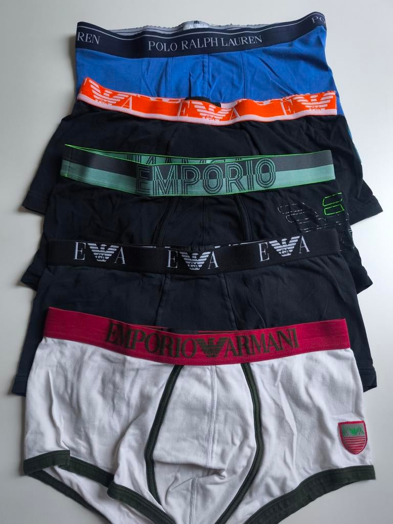Lot de boxers taille L emporio armani et polo Ralph Lauren, Verzenden