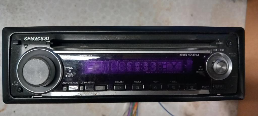 Kenwood KDC-W434, Verzenden, Gebruikt