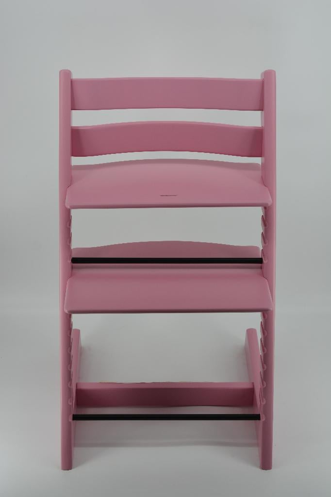 Stokke Tripp Trapp Pink – Refurbished model, Kinderen en Baby's, Kinderstoelen, Verzenden, Gebruikt, Meegroeistoel, Gordel(s)