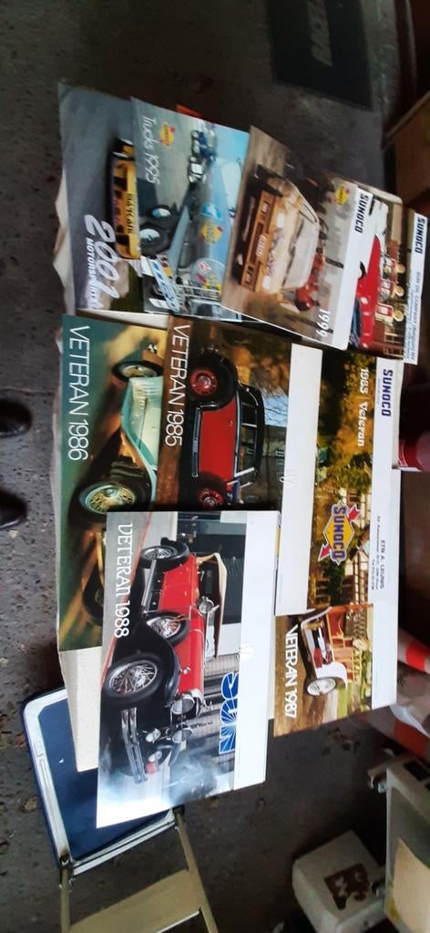 Almanakken Sunoco Oil vanaf 1979 tot 2001, Ophalen of Verzenden