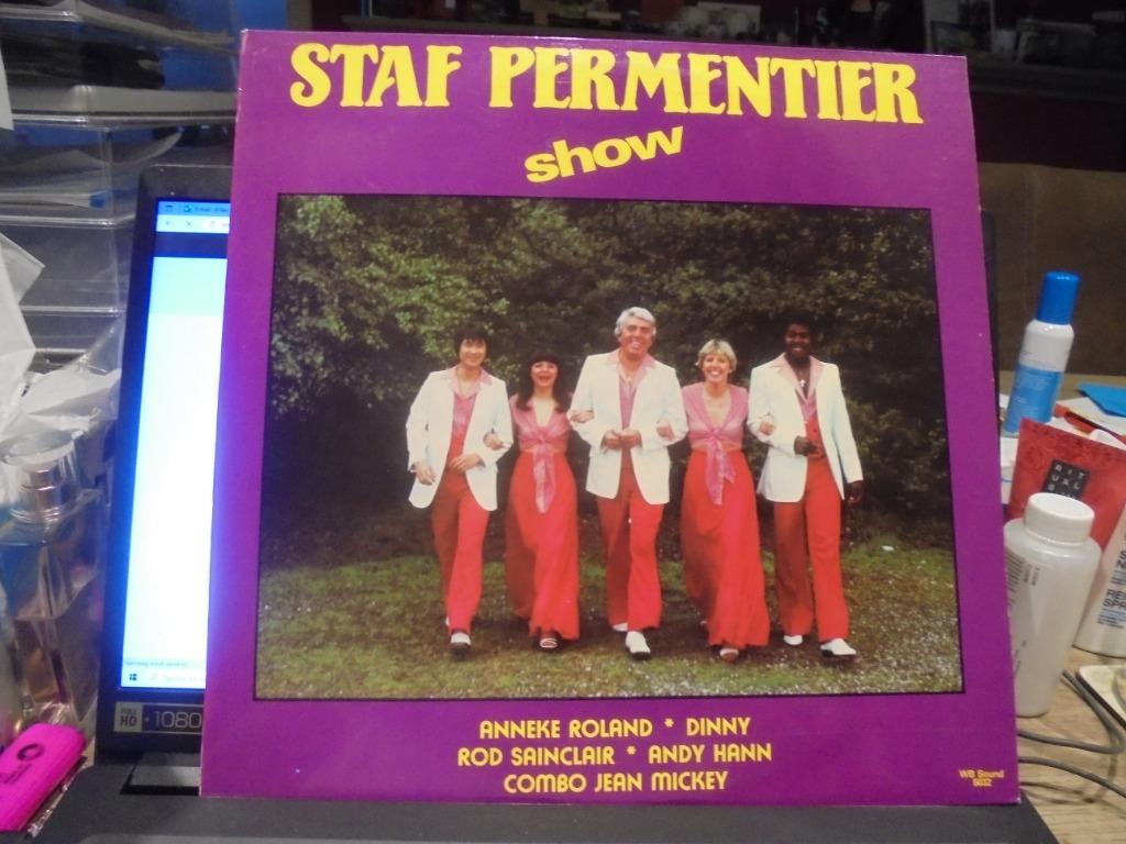 Staf Permentier show, Cd's en Dvd's, Vinyl | Nederlandstalig, Ophalen of Verzenden, Zo goed als nieuw