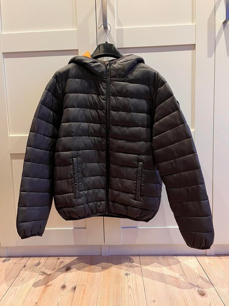 Pufferjas, Quarterback JBC, maat S, Kleding | Heren, Jassen | Winter, Zo goed als nieuw, Maat 46 (S) of kleiner, Bruin, Ophalen of Verzenden