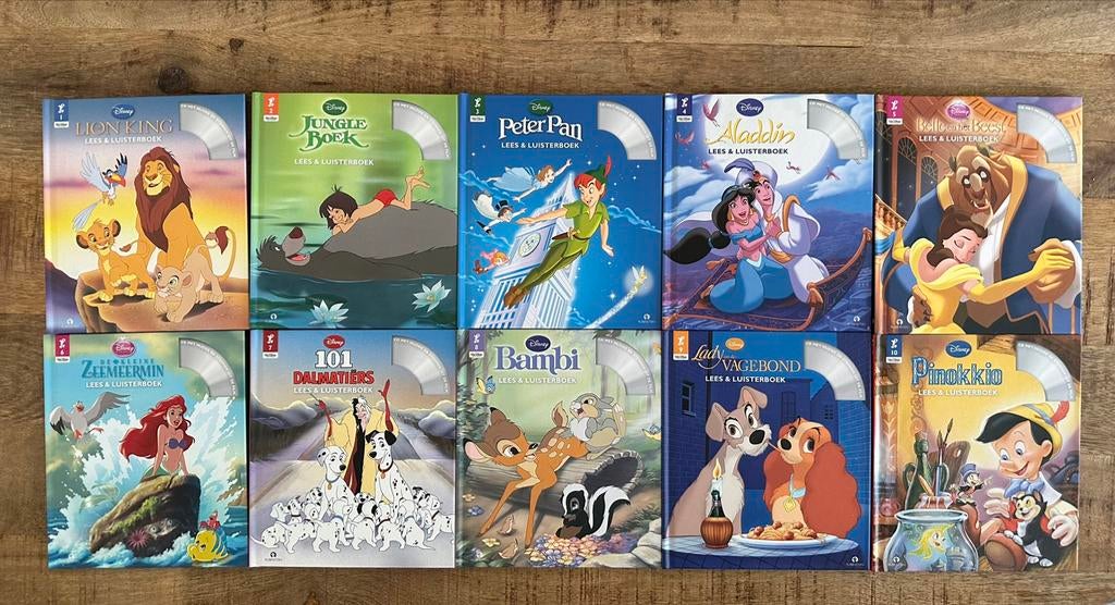 Disney lees en luisterboek Nieuw, Boeken, Ophalen of Verzenden, Zo goed als nieuw
