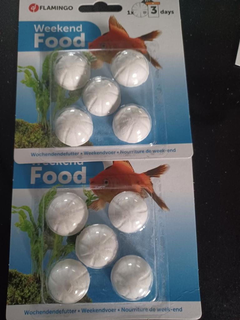 Aquarium food weekend, Dieren en Toebehoren, Ophalen of Verzenden, Zo goed als nieuw