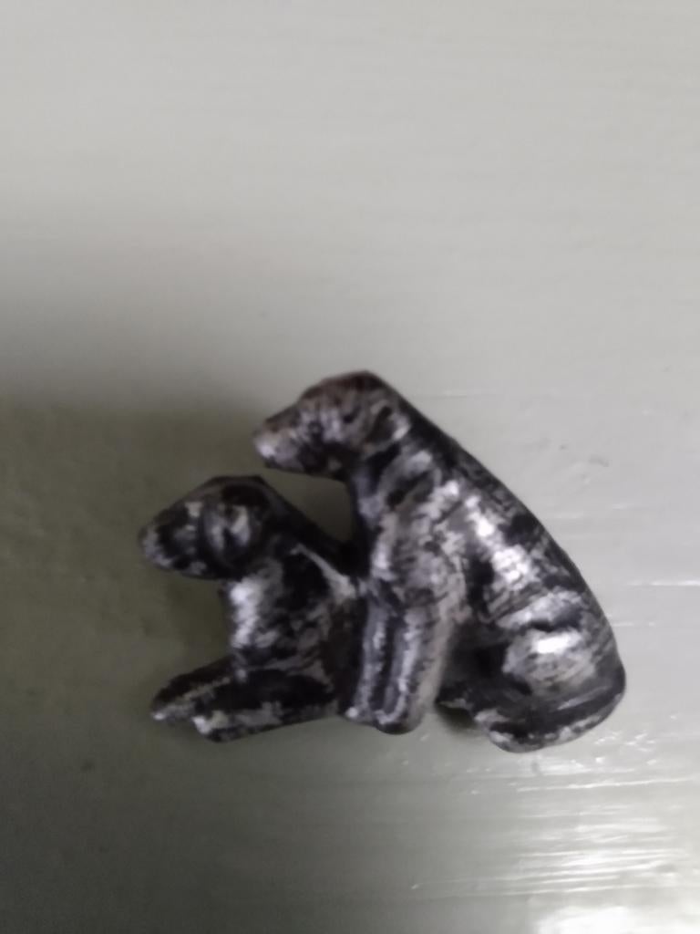 Broche Labrador honden, Ophalen of Verzenden, Zwart, Overige materialen