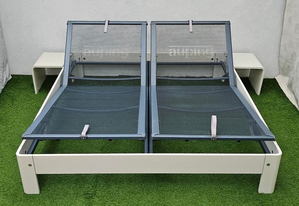 Auping Auronde Bed 180x200cm met Bijzettafeltjes, Enlèvement, Comme neuf