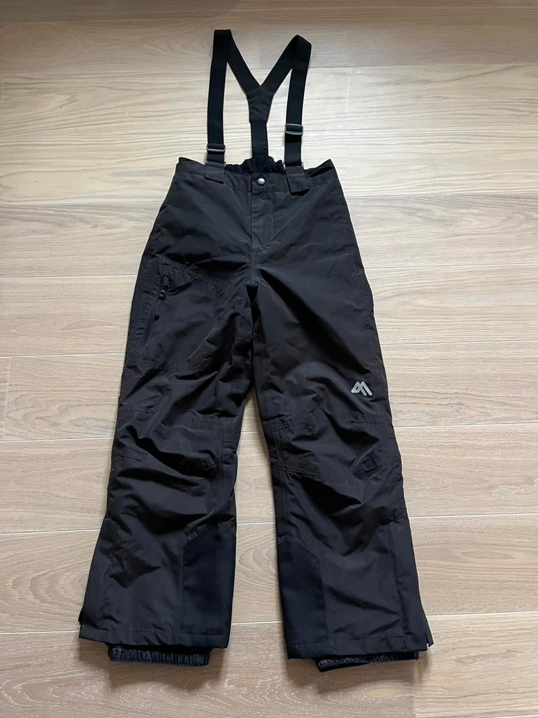 Skibroek zwart maat 134/140, Ophalen of Verzenden, Zo goed als nieuw, Ski, Kleding