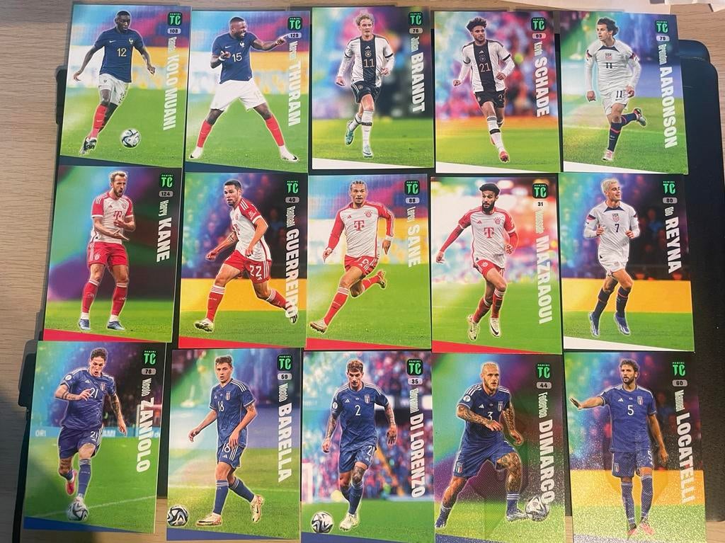 40x base Topp Class voetbal kaarten, Ophalen of Verzenden, Nieuw, Meerdere plaatjes