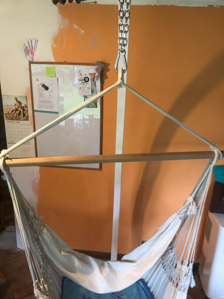 hangzetel, Ophalen, Zo goed als nieuw, Binnen, Met standaard