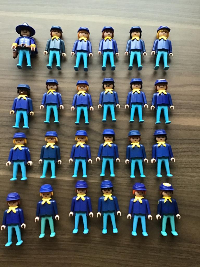 Noorderlingen/ Blauwbloezen Playmobil, Kinderen en Baby's, Speelgoed | Playmobil, Ophalen of Verzenden, Gebruikt, Los Playmobil
