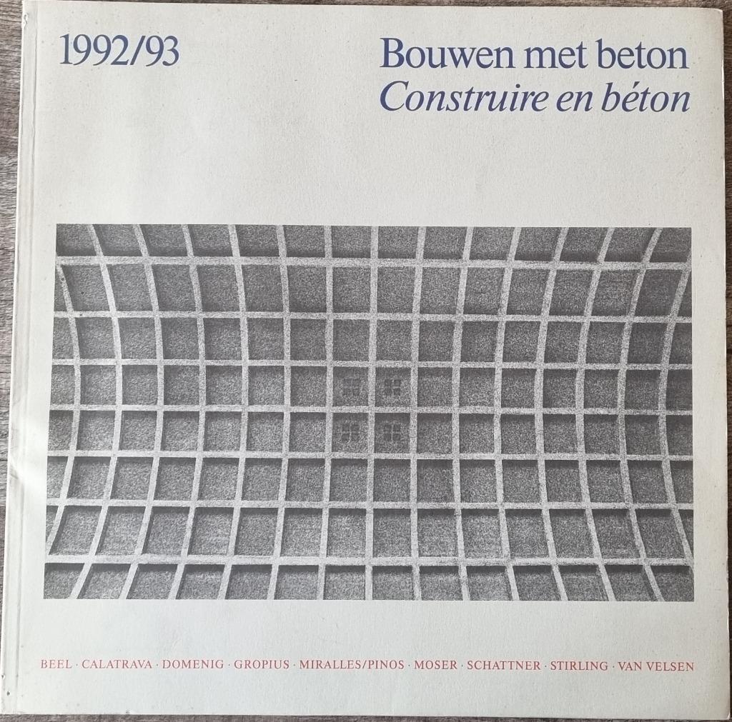 Bouwen met beton / Construire en béton 3, Boeken, Ophalen of Verzenden, Zo goed als nieuw, Winfried Nerdinger