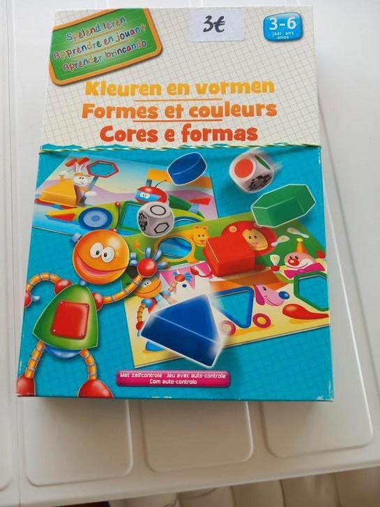 Apprendre en jouant : couleurs et formes, Hobby & Loisirs créatifs, Enlèvement ou Envoi, Comme neuf