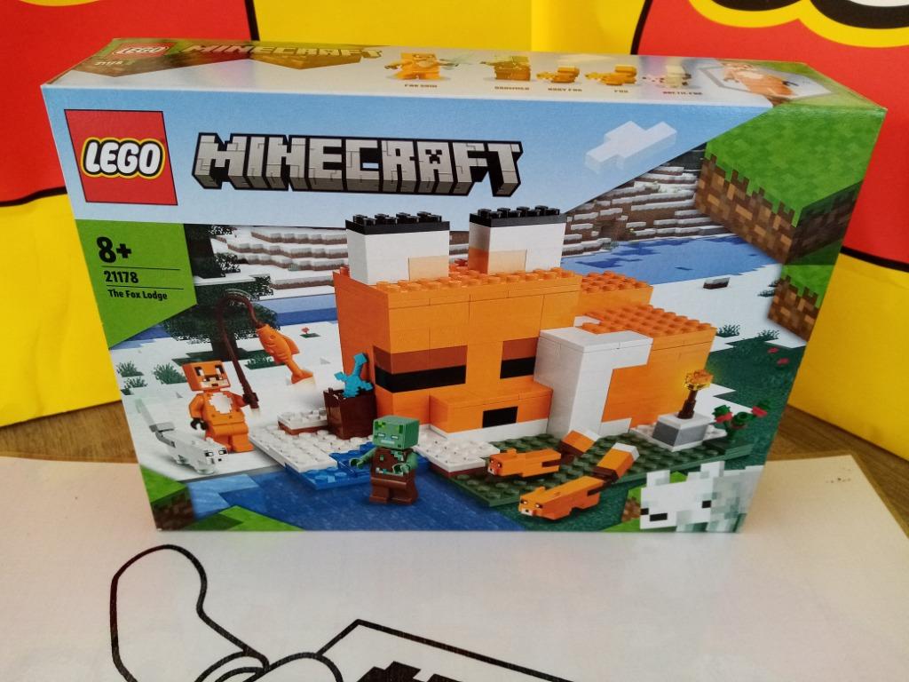 LEGO - 21178 - La cabane du renard - Minecraft, Enlèvement ou Envoi, Neuf, Ensemble complet, Lego