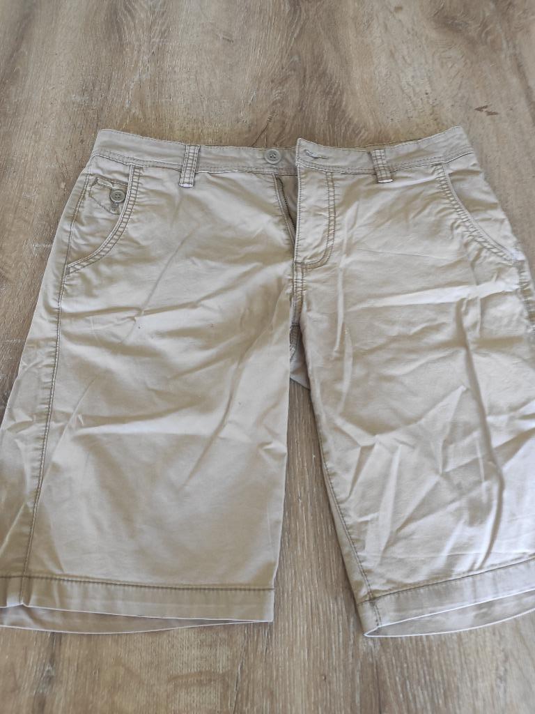 Beige bermuda Vögele maat 31 of S, CHARLES VOGELE, Beige, Enlèvement, Porté