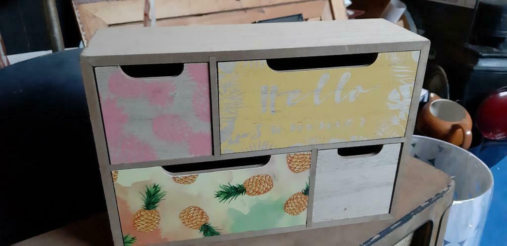 Kleine ladekastje voor accesoires, juwelen, prullaria, Ophalen of Verzenden, Nieuw
