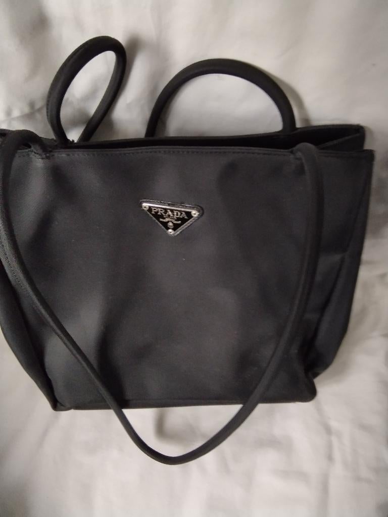 Sac à main Prada noir rétro, Enlèvement ou Envoi, Utilisé, Noir, Sac à main