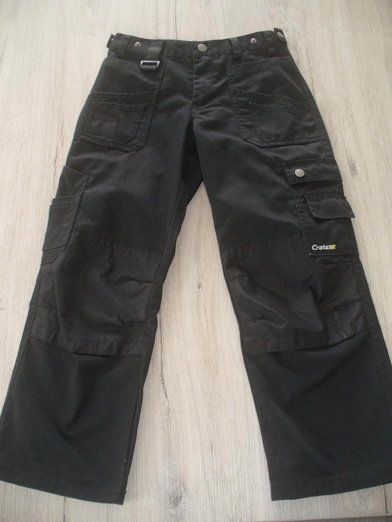 Werkbroek met zakken voor de kids maat 134, Kinderen en Baby's, Ophalen of Verzenden, Gebruikt, Jongen, Broek