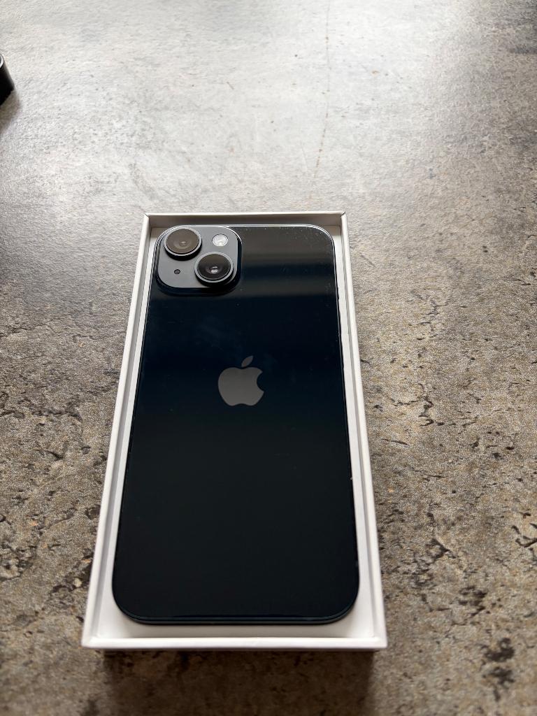 iPhone 14 bleu nuit 128 Go, Télécoms, Téléphonie mobile | Apple iPhone, Utilisé, 128 GB, Sans abonnement, Sans simlock, iPhone 14