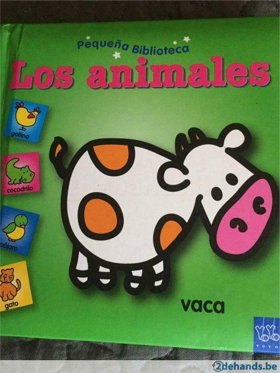 Spaans kinderboek "dieren" , animales, Utilisé, 0 à 6 mois