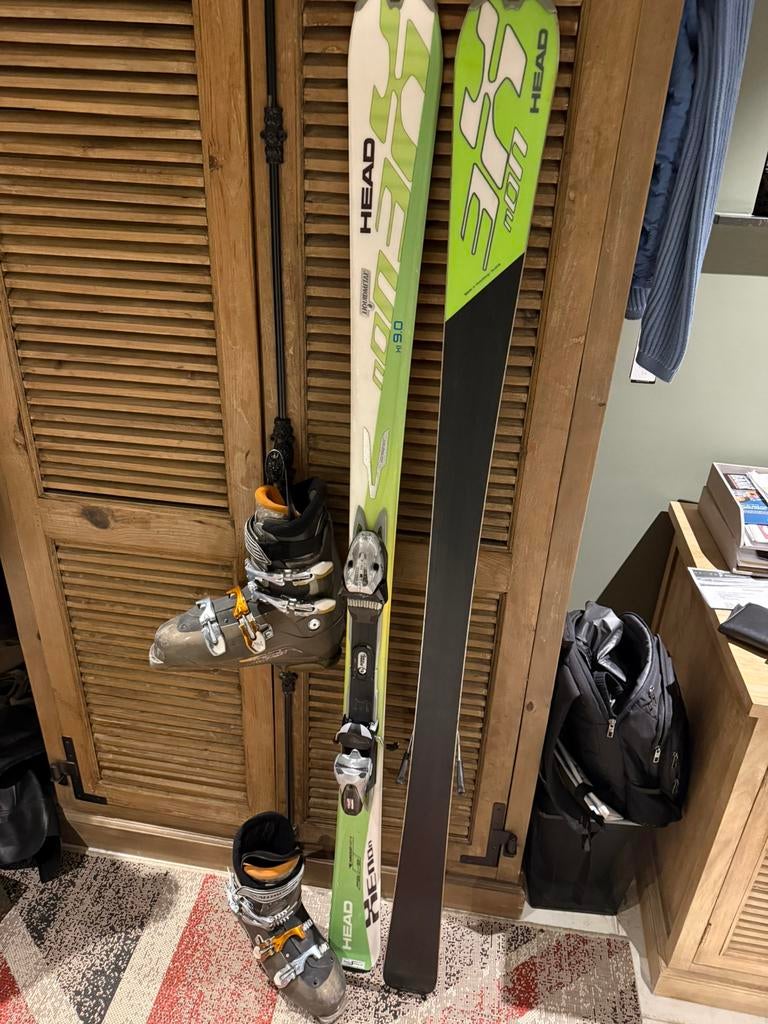 Ski’s Head 1.77 cm en ski botten salomon 29 43 44, 160 tot 180 cm, Gebruikt, Carve, Ski