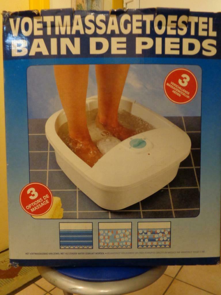 Voetmassagebad, Enlèvement, Comme neuf, Autres types
