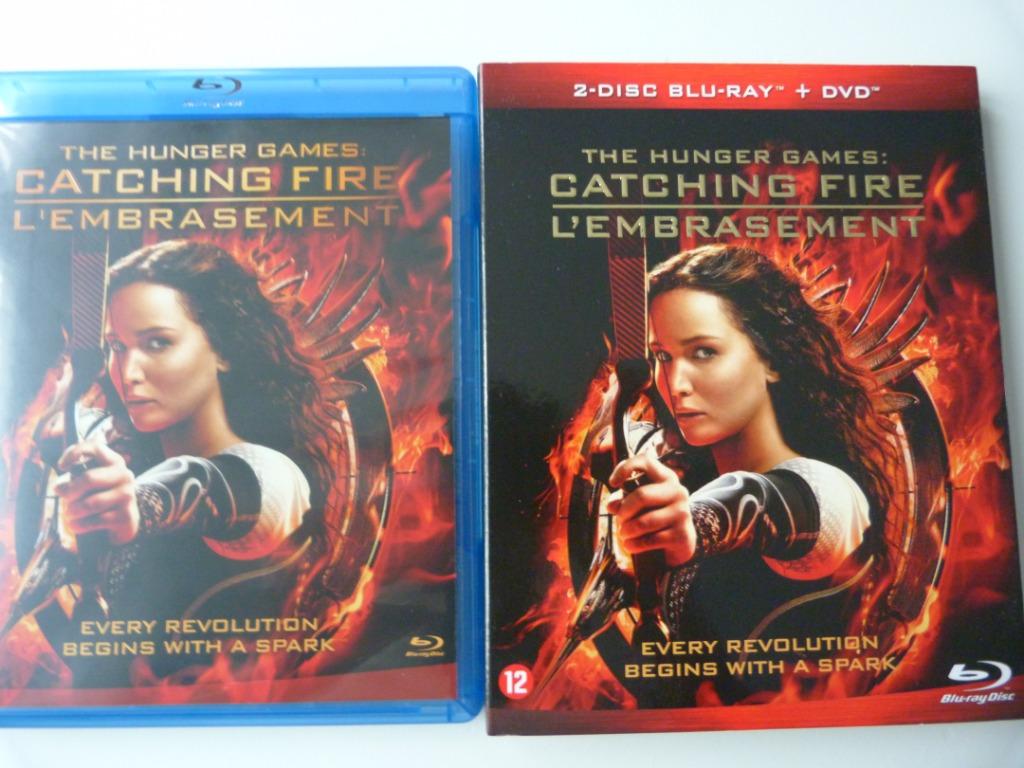 The Hunger Games : Catching Fire [Blu-Ray], Ophalen of Verzenden, Zo goed als nieuw, Avontuur, Boxset