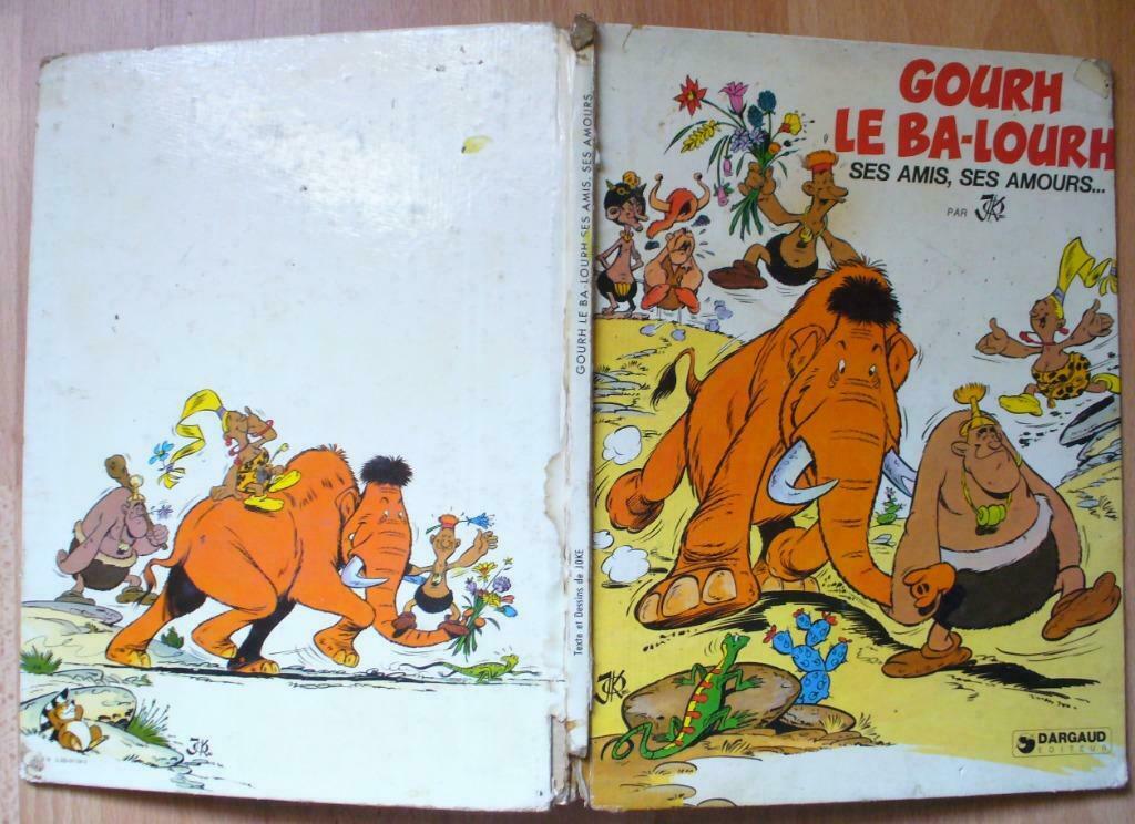 GOURH LE BA-LOURH - JOKE - DARGAUD - TOUNGA - AIDANS -TOENGA, Eén stripboek, Ophalen of Verzenden, Gelezen, Joke