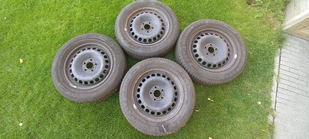 Winterbanden op velg Michelin Alpin 5 Ford S-Max, Ophalen, 16 inch, Banden en Velgen, Winterbanden