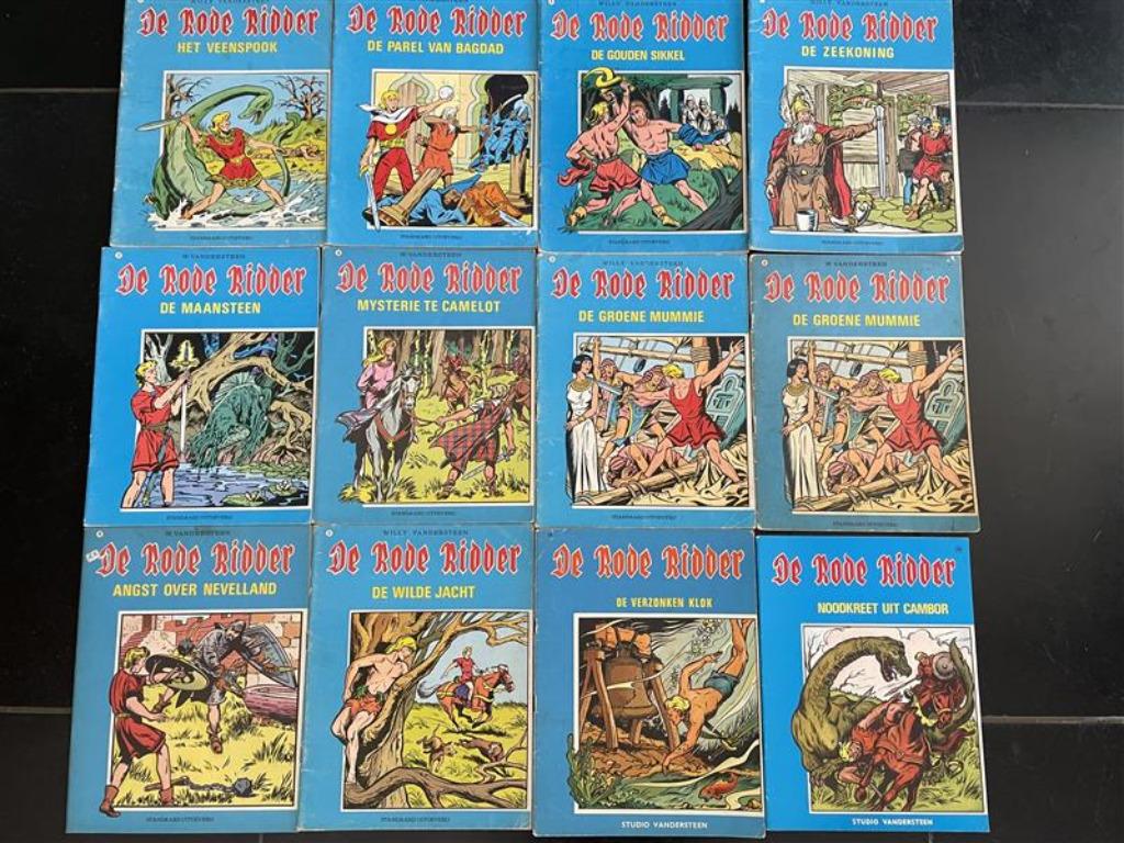 54 Rode Ridder strips, Plusieurs BD, Enlèvement ou Envoi, Utilisé