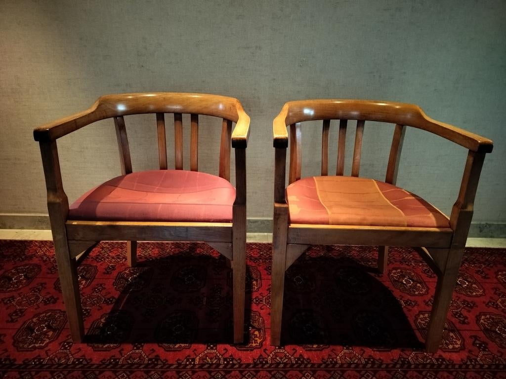 2 vintage bijzetzeteltjes, Ophalen