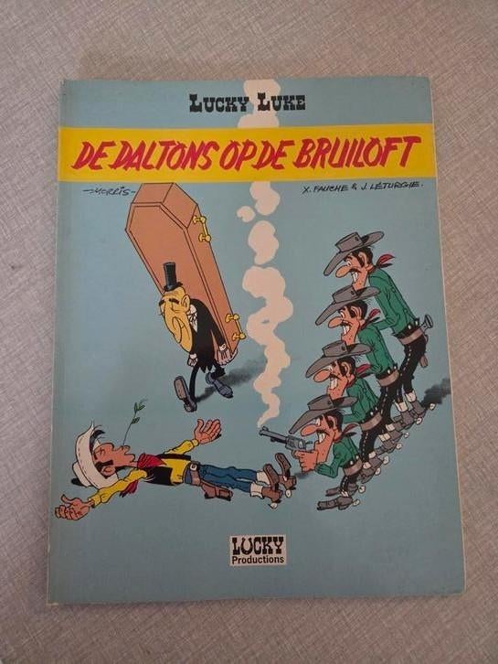 Lucky Luke 1ère édition, Enlèvement ou Envoi, Une BD, Comme neuf, Morris